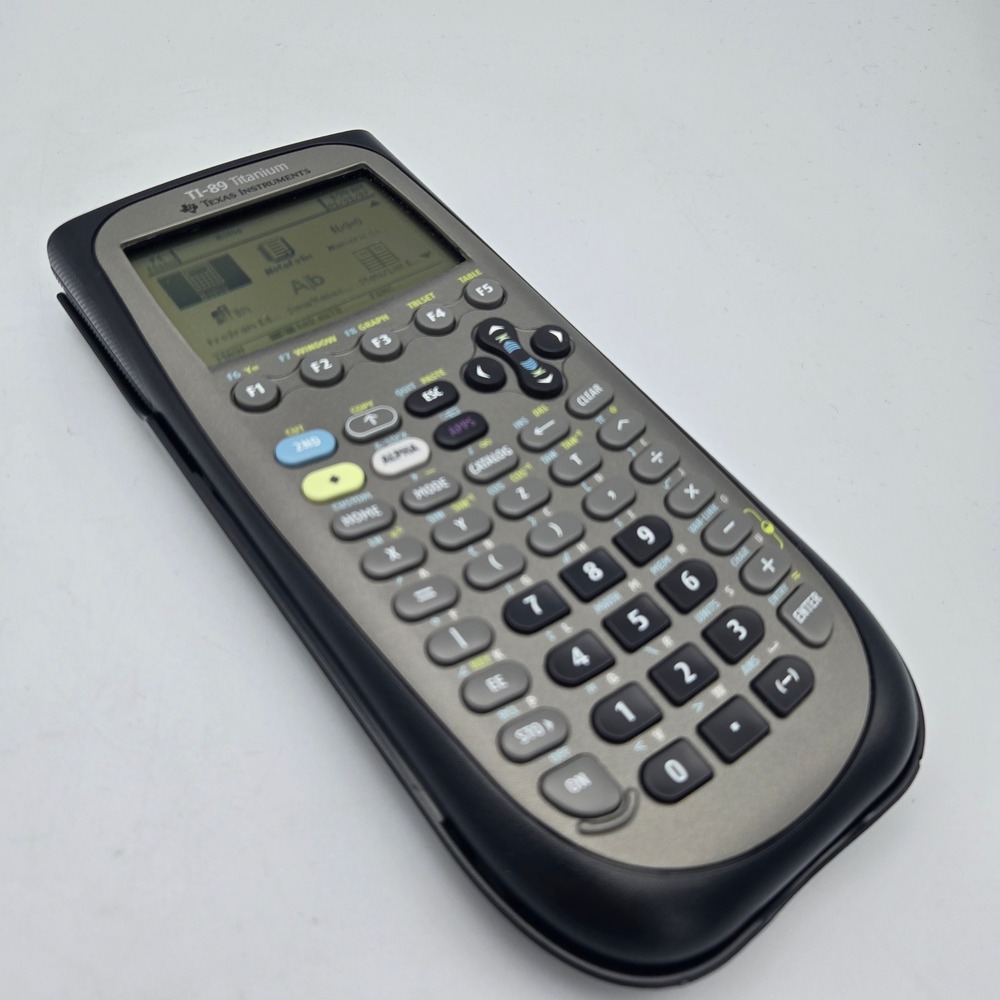 TI-89 Titanium Graphing Scientific Calculator Black Tested Working - Picture 5 of 10